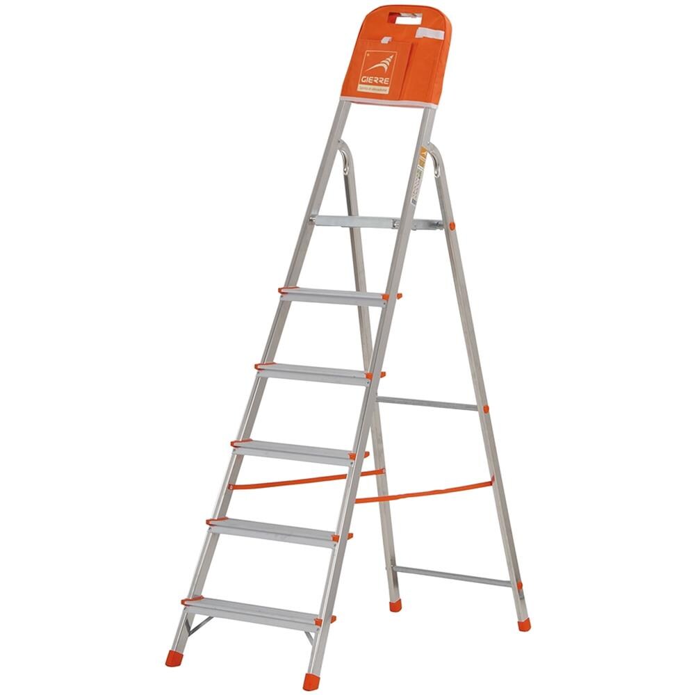 Scala Alluminio Casalinga 6 Gradini Gierre Al160 En131 - Foto 1