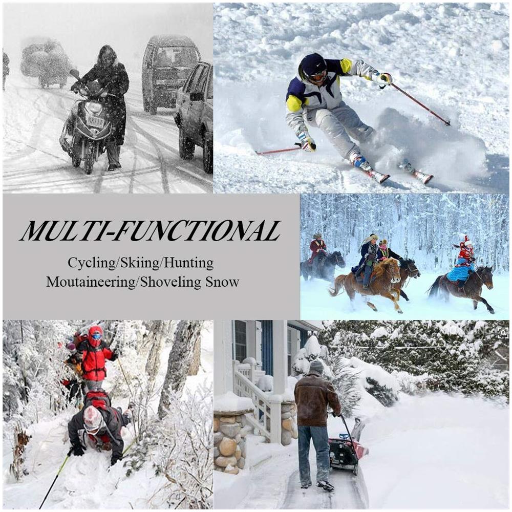 Cappello Caldo Invernale Con Paraorecchie Da Uomo Nero - Foto 6