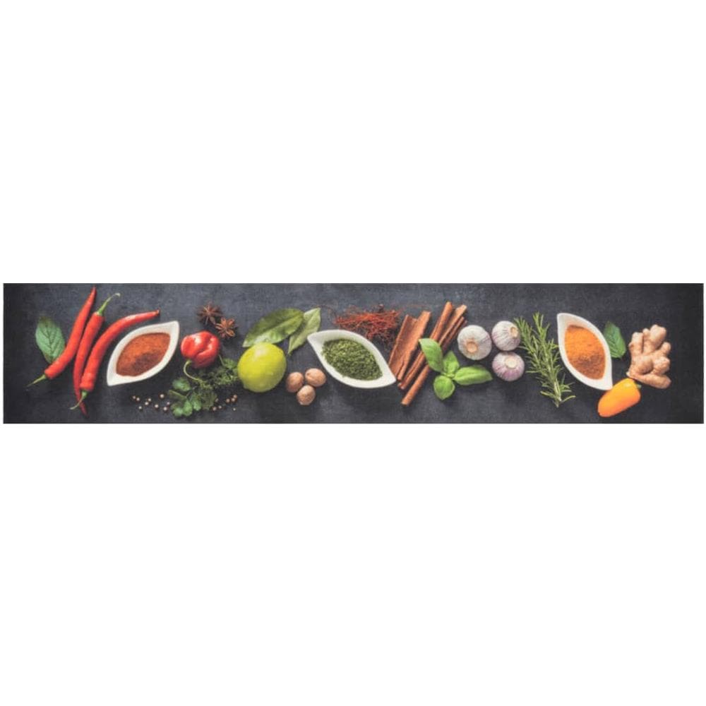 Tappeto Da Cucina Lavabile Spezie 60x300 Cm Velluto - Foto 2