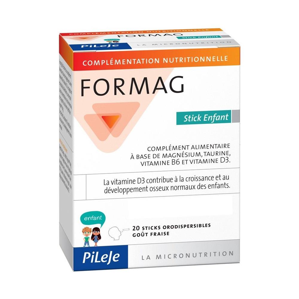 Magnesio, Taurina, Vitamina B6 E Vitamina D3 Bambino 20 Bastoncini Pillole Di Formato Orodispersibile - Foto 1