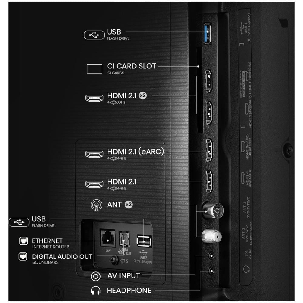 85E77Q PRO 2,16 m (85") 4K Ultra HD Smart TV Wi-Fi Nero - Foto 12