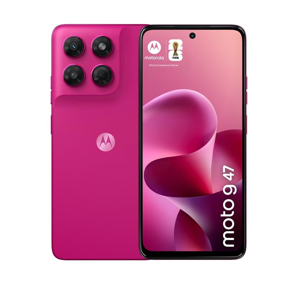 Moto G47 5G 128GB 8GB Ram Display 6.67" LCD Main Camera 108+2MP Selfie 8MP Dual nanoSim Android 16 Dimensuty 6300 5200mAh Pantone Fuchsia Red - Foto 1