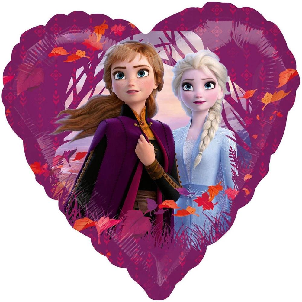 Amscan - Palloncino Alluminio Cuore Frozen 2 43 Cm - Foto 2