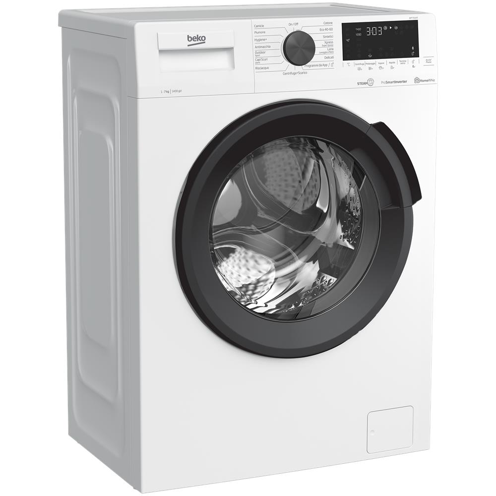 Lavatrice Slim EPT7D2IT SMART 20 SteamCure 7 Kg Classe D Centrifuga 1400 giri - Foto 4
