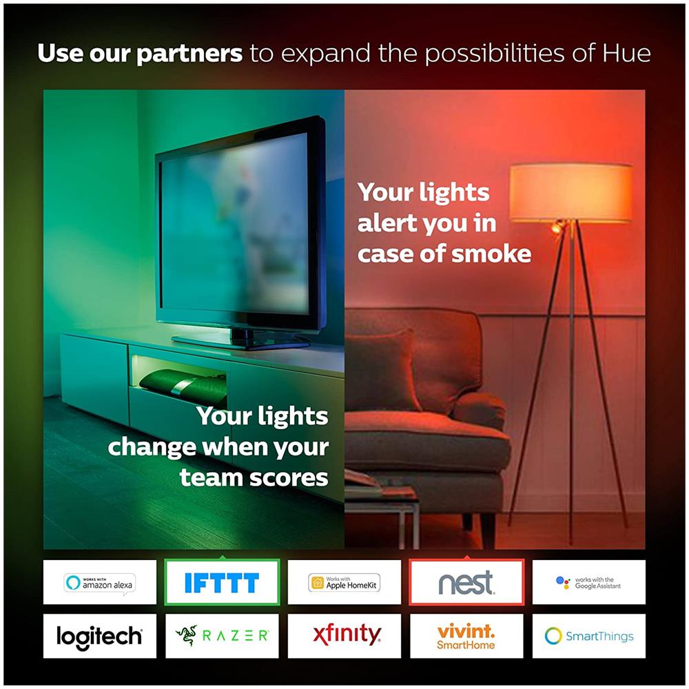 Lighting Hue Bridge 2.0 Controllo del Sistema Senza Fili Colore Bianco - Foto 7