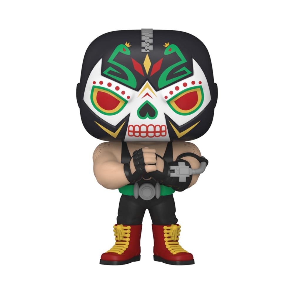 Dia De Los Dc Pop! Heroes Vinyl Figure Bane 9 Cm - Foto 1