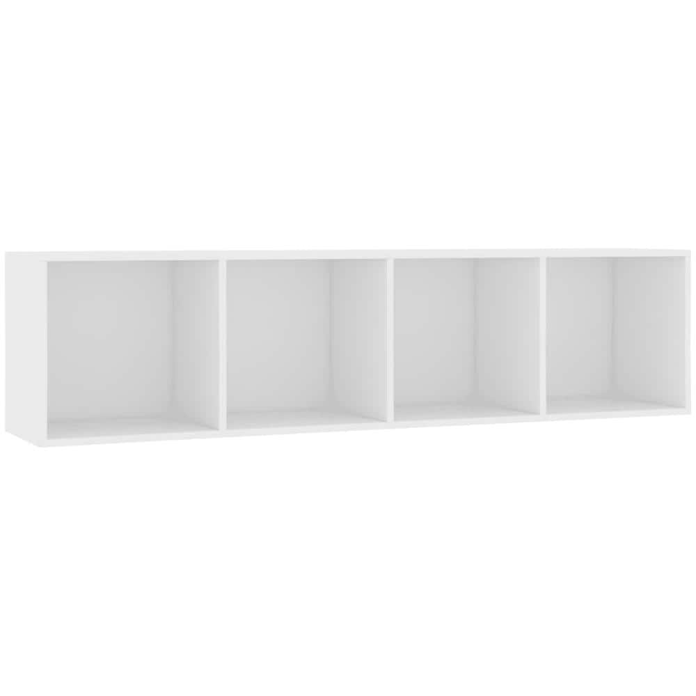 Libreria /Mobile TV Bianco 143x30x36 cm - Foto 2