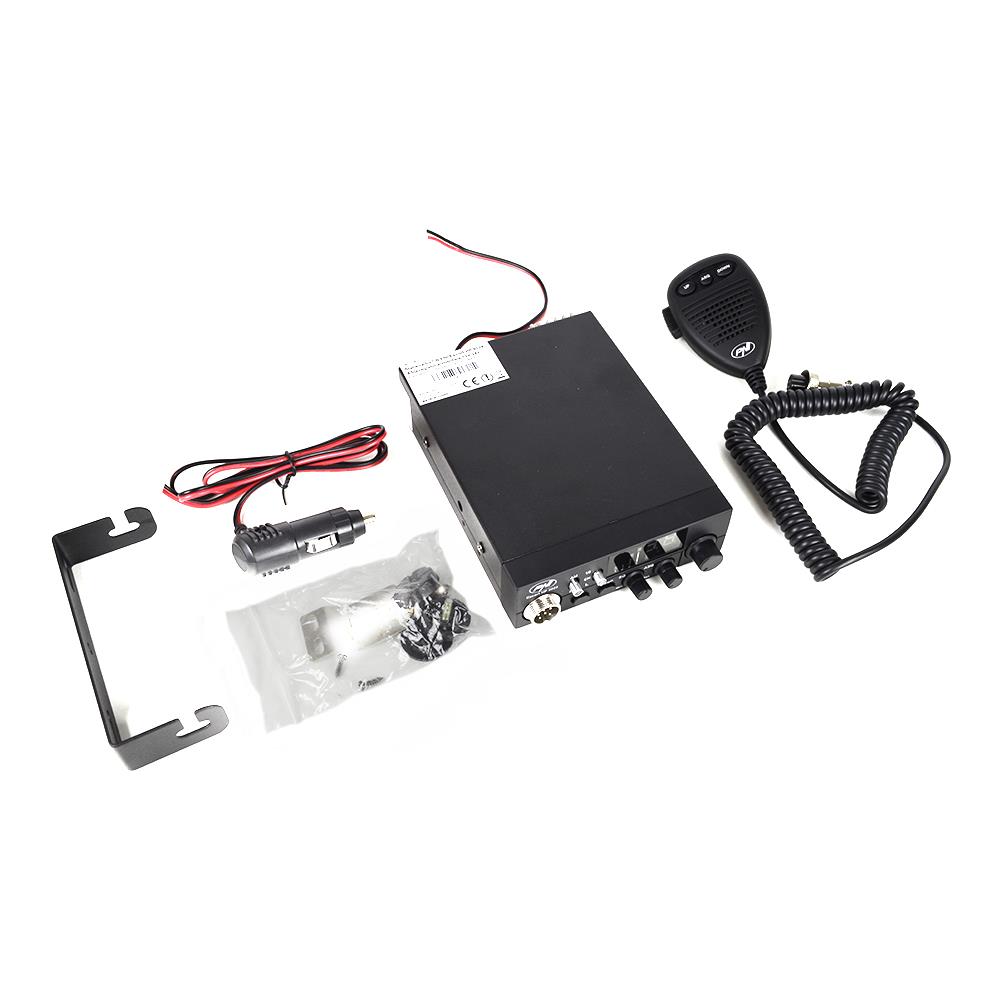 Pacchetto Radio Cb Escort Hp 8024, Antenna Asq 12v-24v + Cb S75 Con Cavo E Supporto Fisso - Foto 2