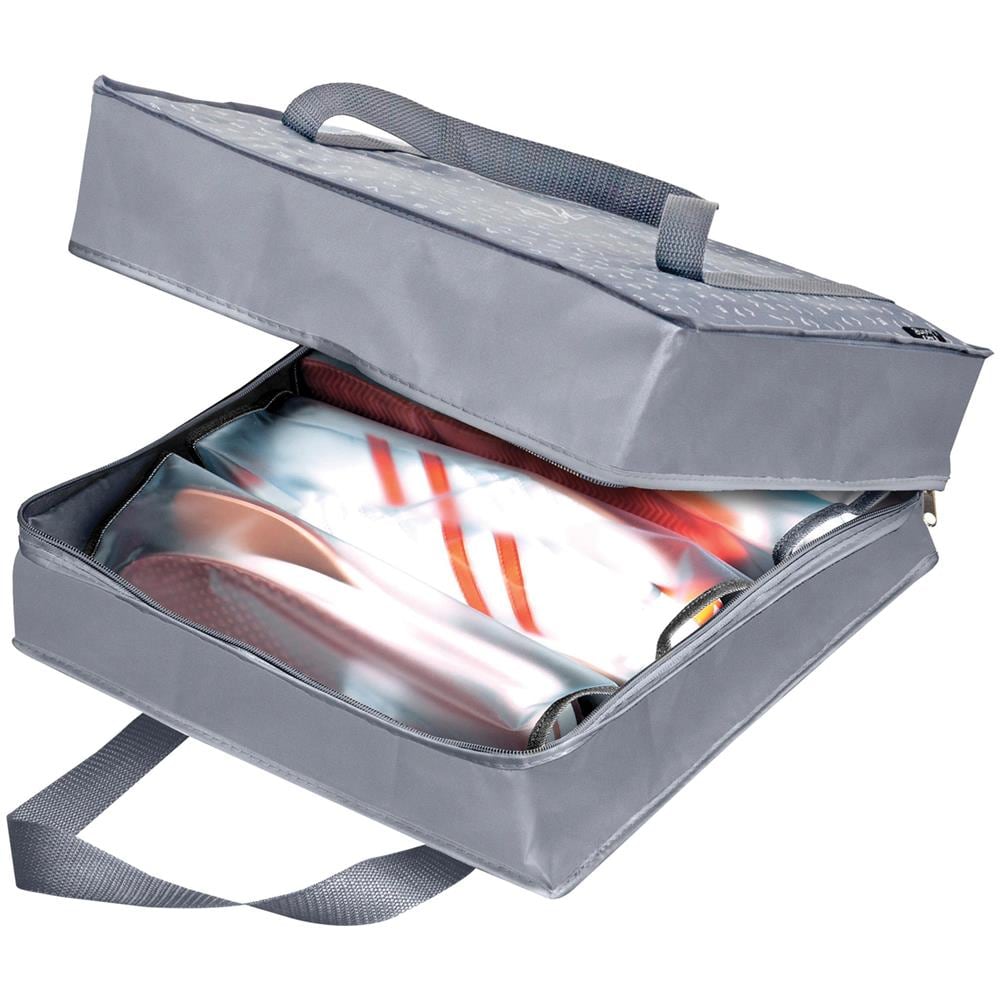 Portascarpe Grigio Domopak Living, 6 Scomparti Grigio - Foto 2