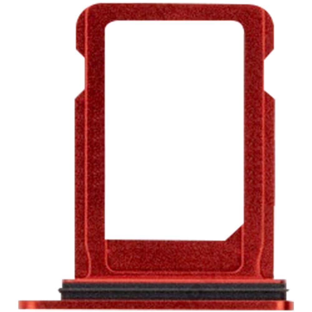 Alloggio Sim Iphone 12 / 12 Pro Supporto Scheda Nano Sim Di Ricambio - Rosso - Foto 1