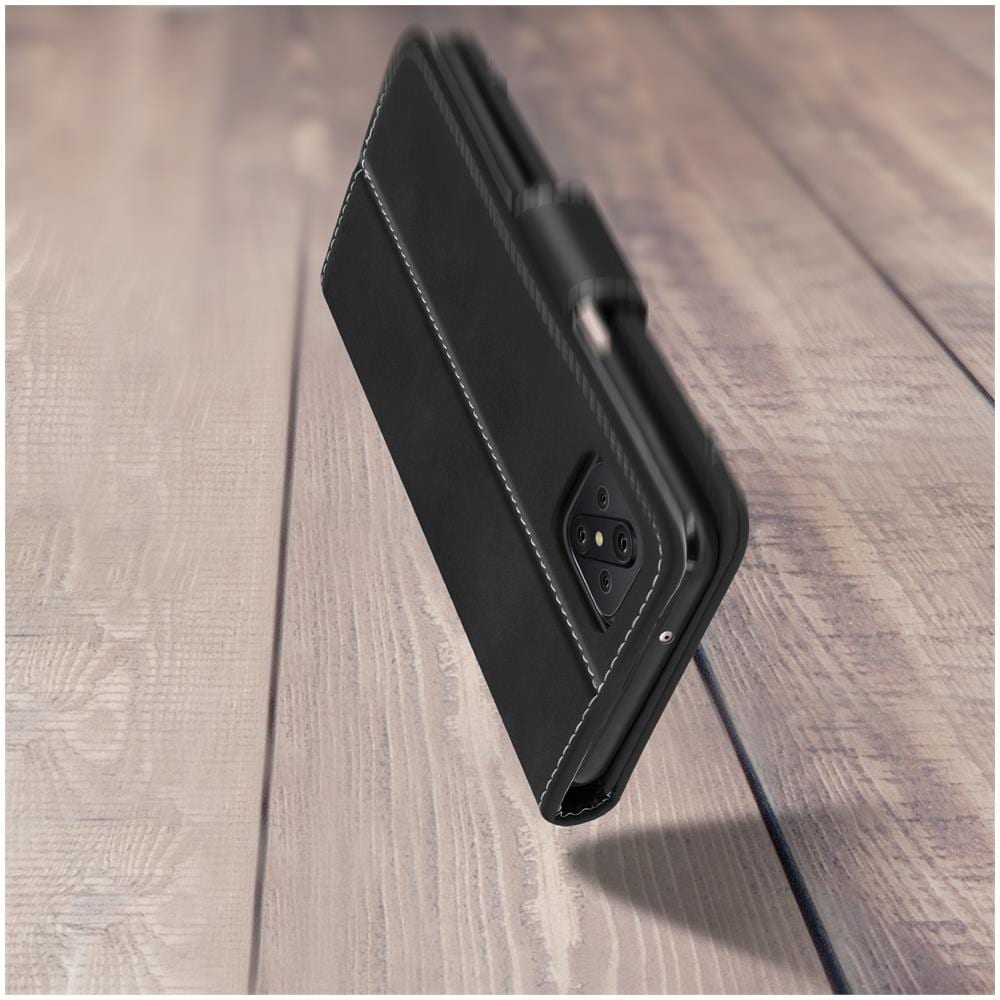 Custodia Folio Oppo Reno 4z Portafoglio E Funzione Supporto Nera - Foto 2