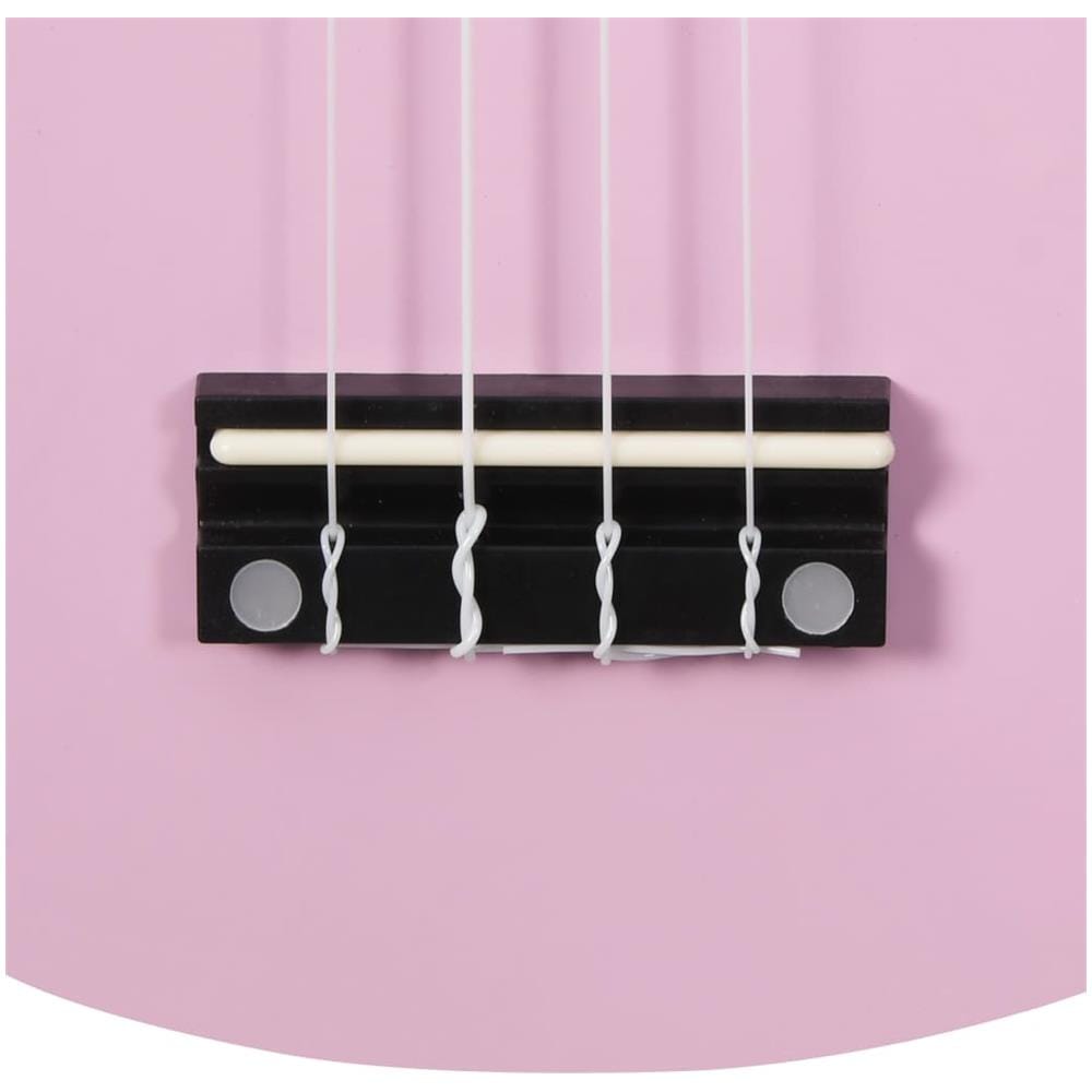 Set Ukulele Soprano con Borsa per Bambini Rosa 23"" - Foto 2