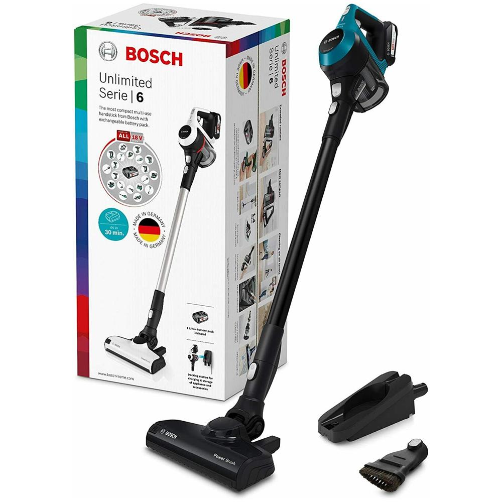 BKS6111P Scopa Ricaricabile senza Sacco Potenza 18 V Colore Blu - Foto 6