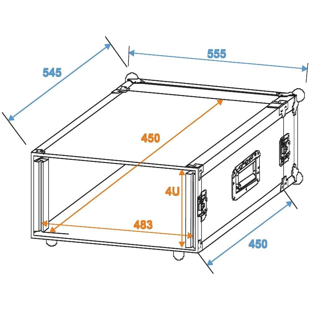 Flightcase PRO per Dispositivi da 483 mm (19") - Foto 5