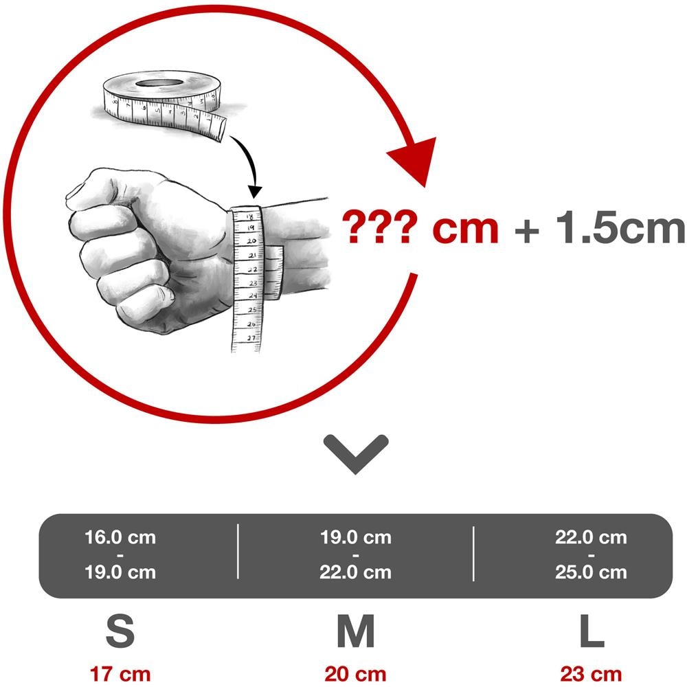 Bracciale in Pelle per Uomo, ""Brave"", 20cm, Nero - Foto 2