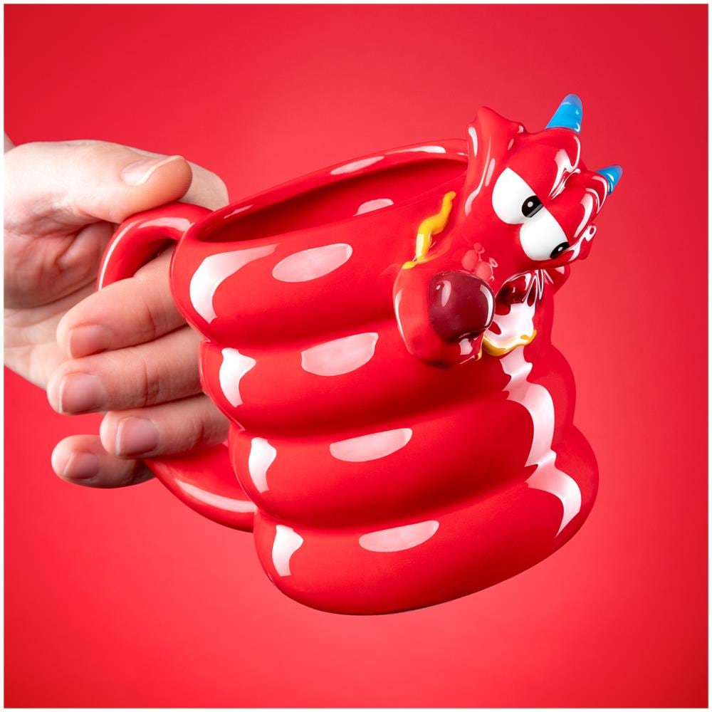 Mulan - Disney - Mushu Shaped Mug - 3d Tazza - Ceramica - 330 Ml - 11 X 16 X 10 Cm - Foto 2