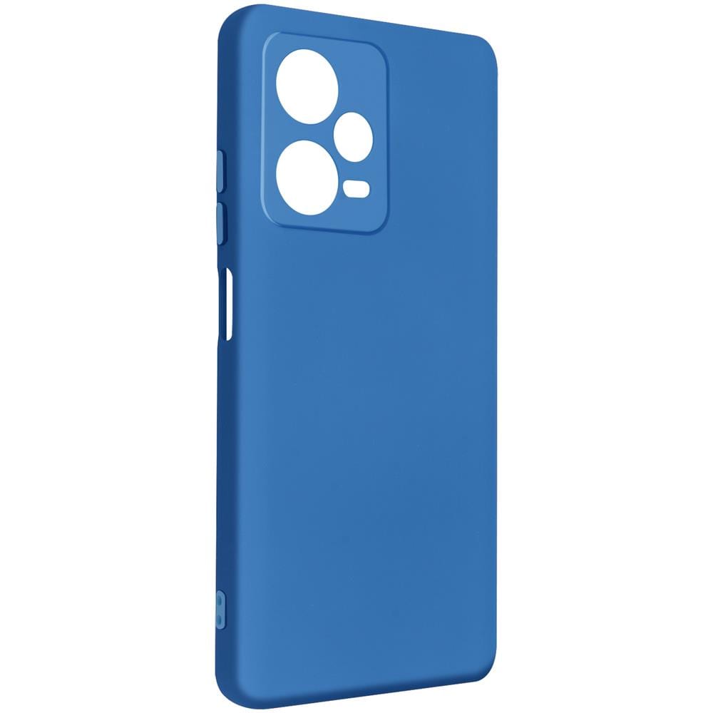 Cover Per Xiaomi Redmi Note 12 Pro Plus Semirigida Soft-touch Fast Cover Azzurra - Foto 2