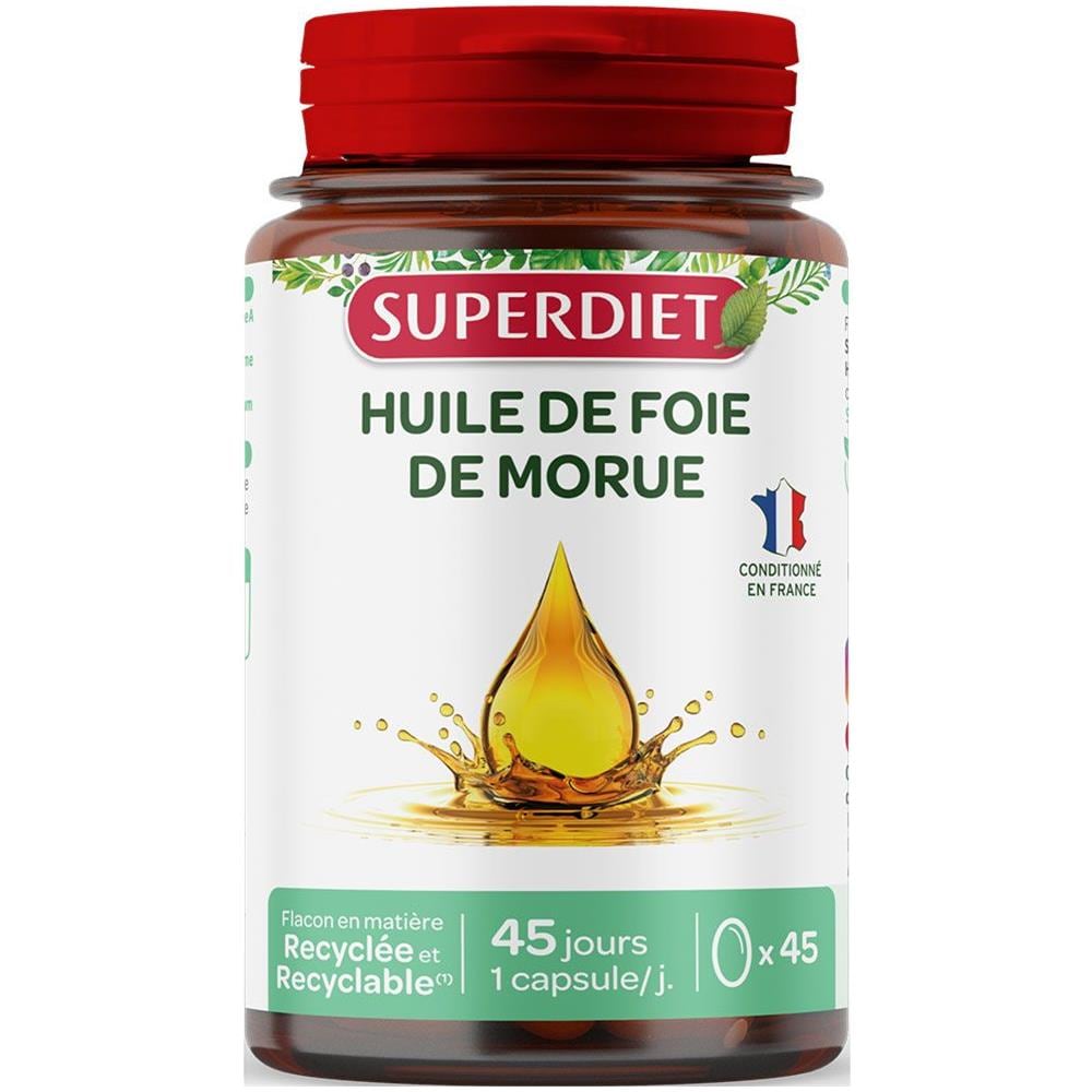 Olio Di Fegato Di Merluzzo 45 Capsule - Foto 1