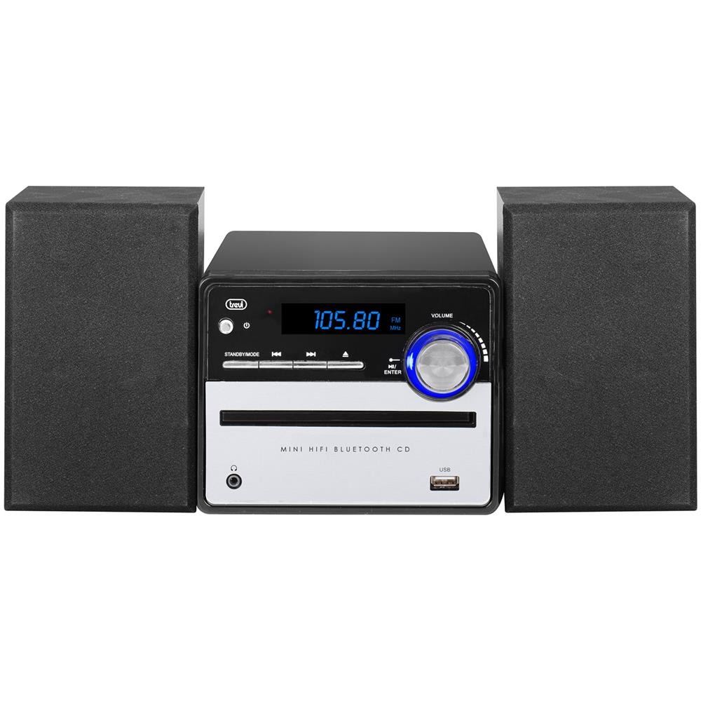 HCX 10F6 Mini impianto audio domestico 20 W Nero, Argento - Foto 2