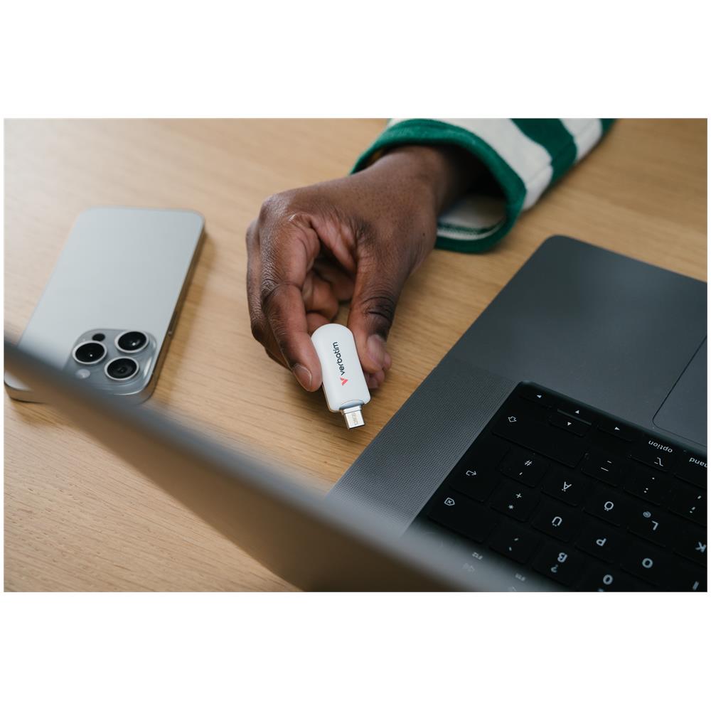 30229 unità flash USB 128 GB USB tipo-C 3.2 Gen 1 (3.1 Gen 1) Bianco - Foto 8
