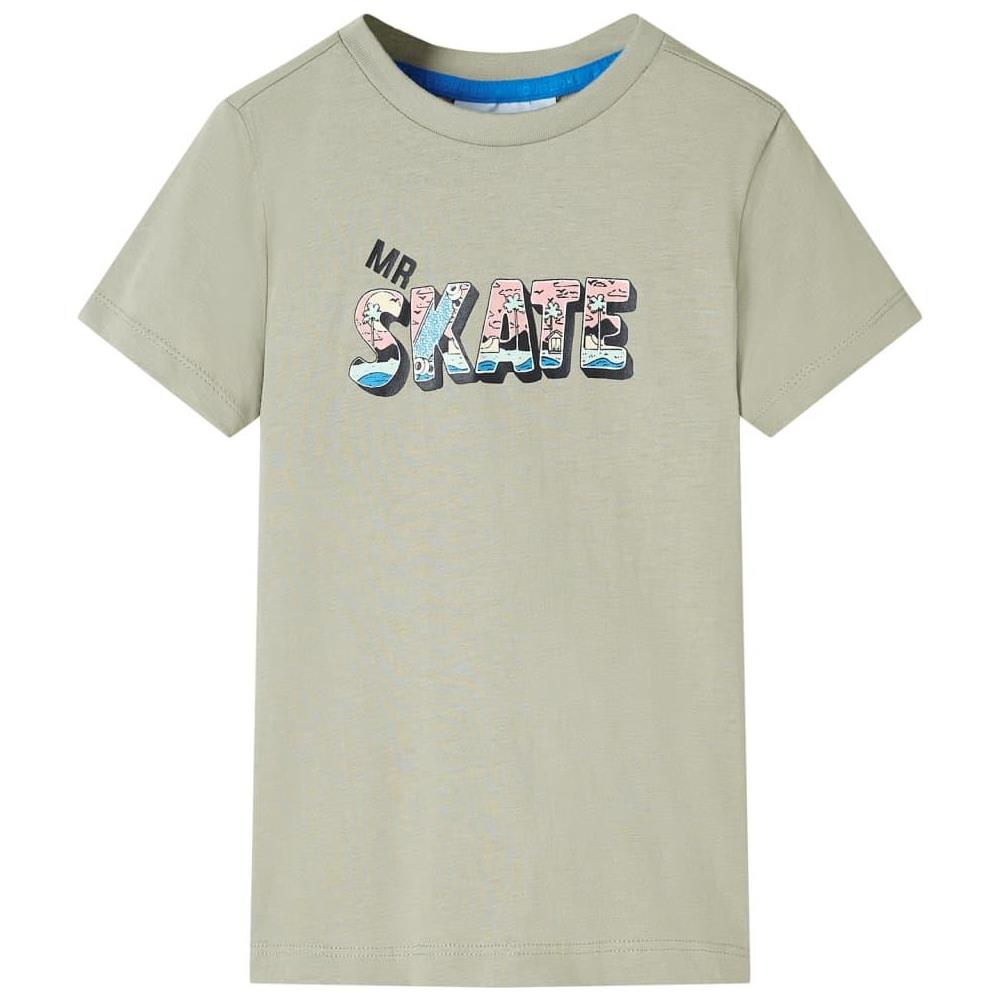 Maglietta per Bambini Cachi Chiaro 140 - Foto 1