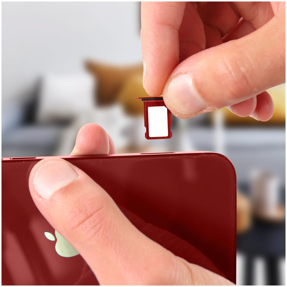 Alloggio Sim Iphone 12 Mini Supporto Scheda Nano Sim Di Ricambio - Rosso - Foto 2