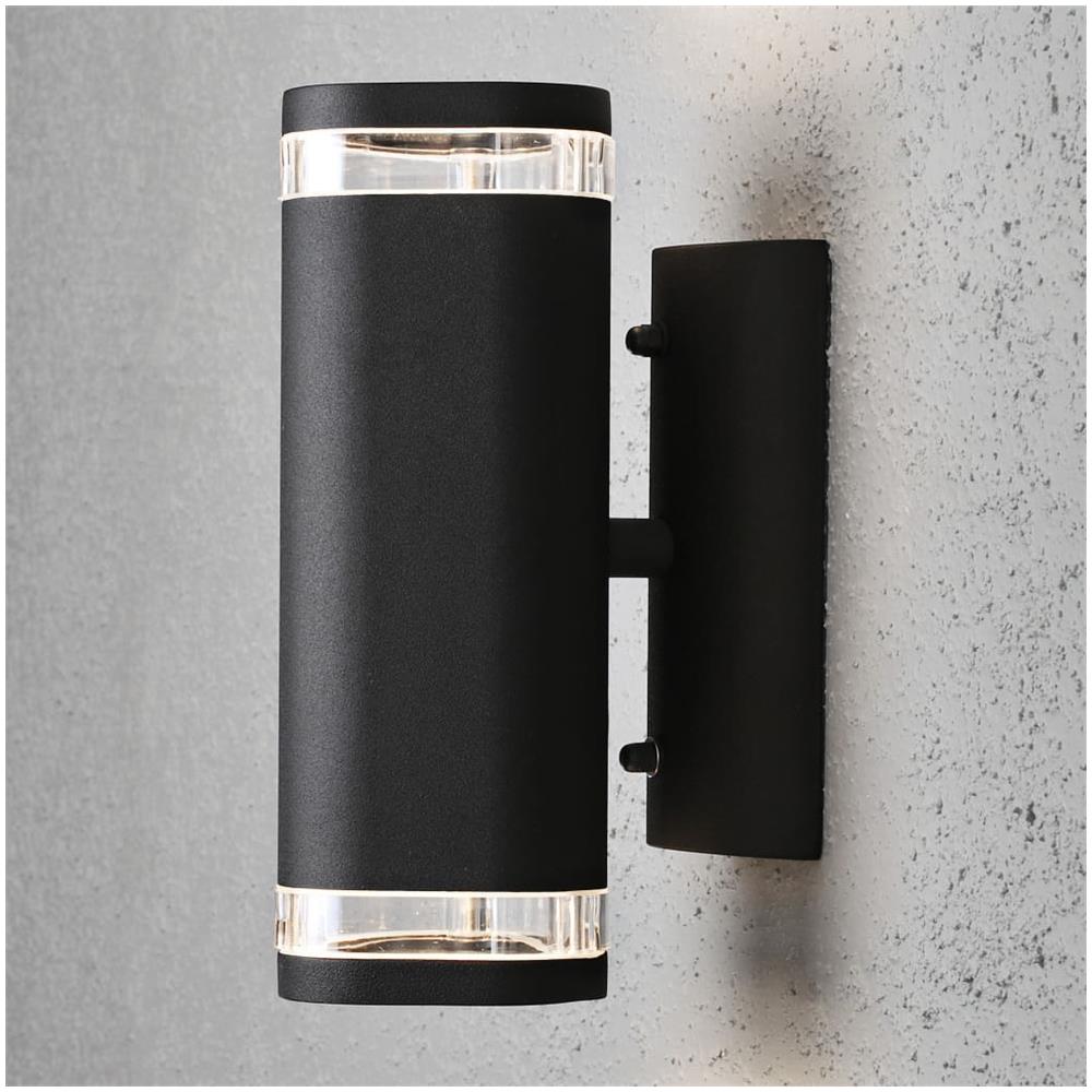 Lampada da Parete Modena Doppia Nero Opaco - Foto 2