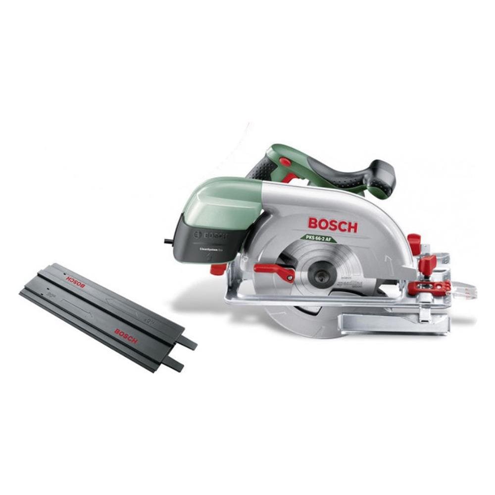 Bosch Pks 66-2 Af Sega Circolare 190 Mm / 1600 W + Lama Per Sega Speedline + Barra Di Guida 70 Cm (0603502004)  - Foto 1