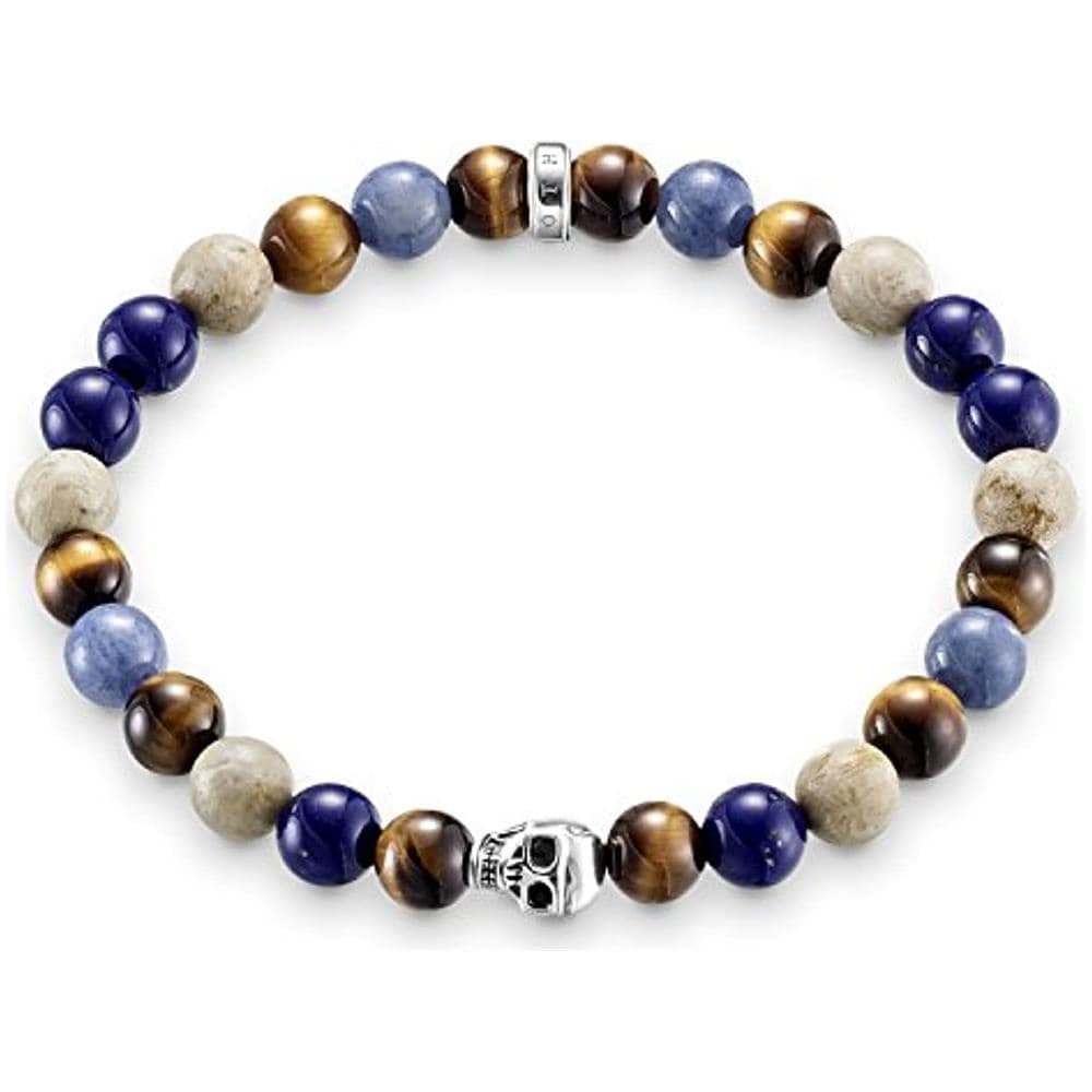 Bracciale Elastico Da Uomo Argento 925 A1532-926-7-l17 - Foto 1