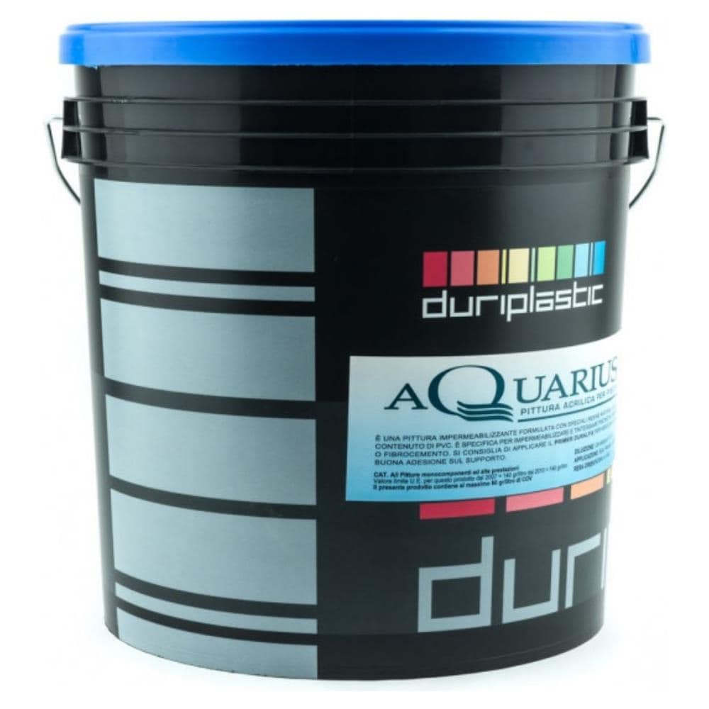 Idropittura Acrilica Specifica Per Piscine In Cemento Aquarius *** Tinta : Celeste, Contenuto : Litri 5 - Foto 1