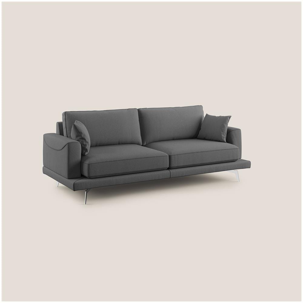 Dorian Divano Lineare Antimacchia T05 Antracite - Foto 2