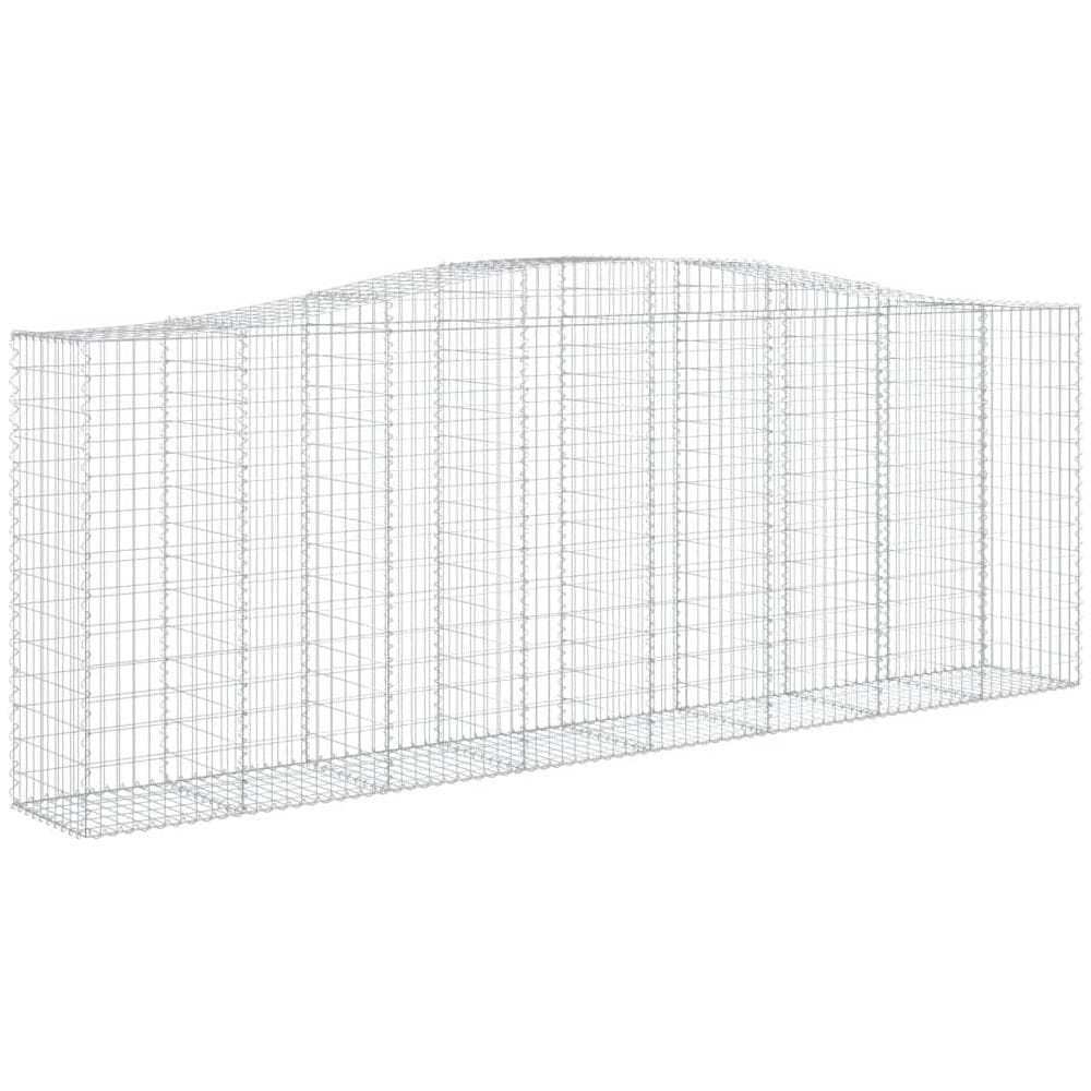 Cesti Gabbioni Ad Arco 9 Pz 400x50x140/160 Cm Ferro Zincato - Foto 2