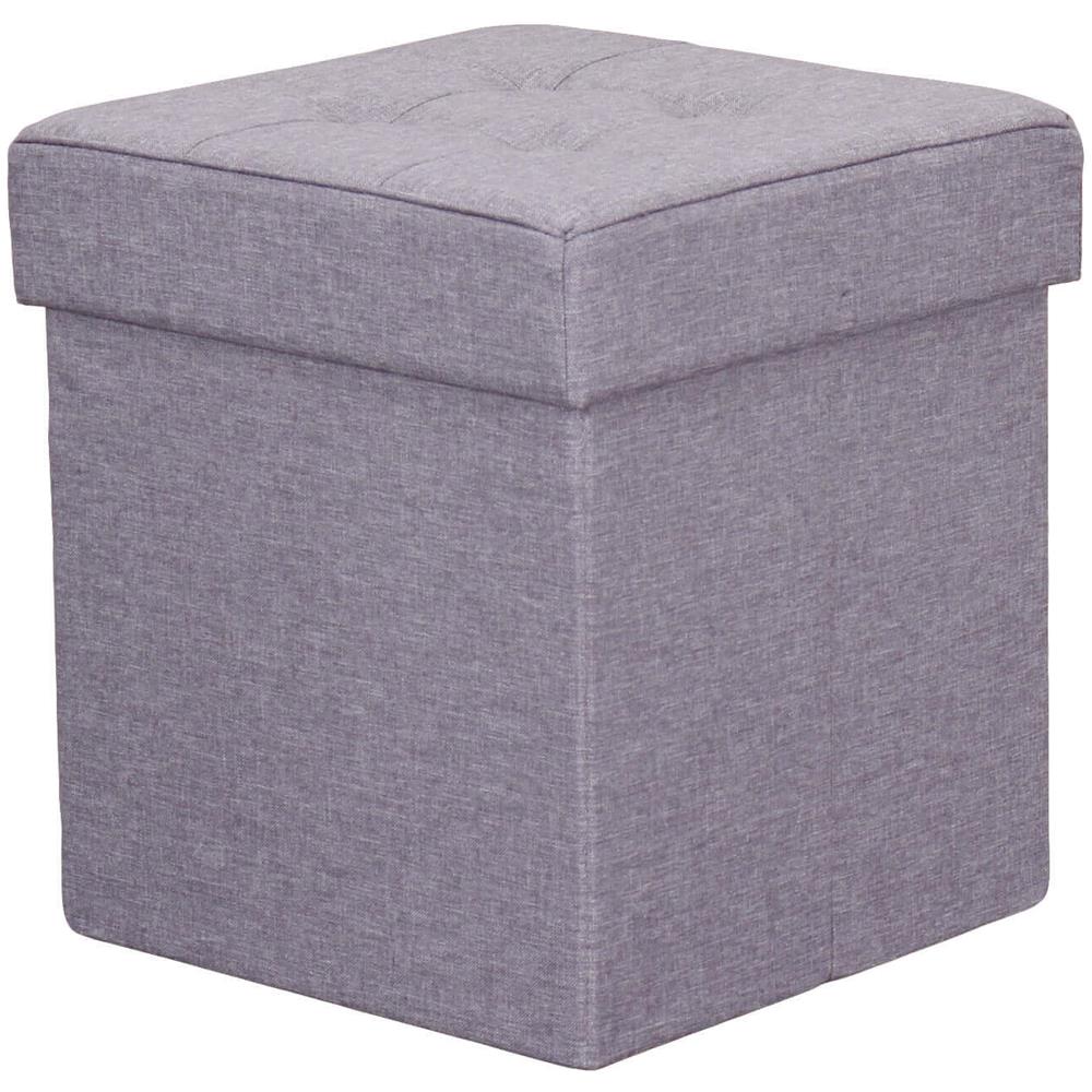 Ori - Pouf Quadrato In Stoffa - Foto 1