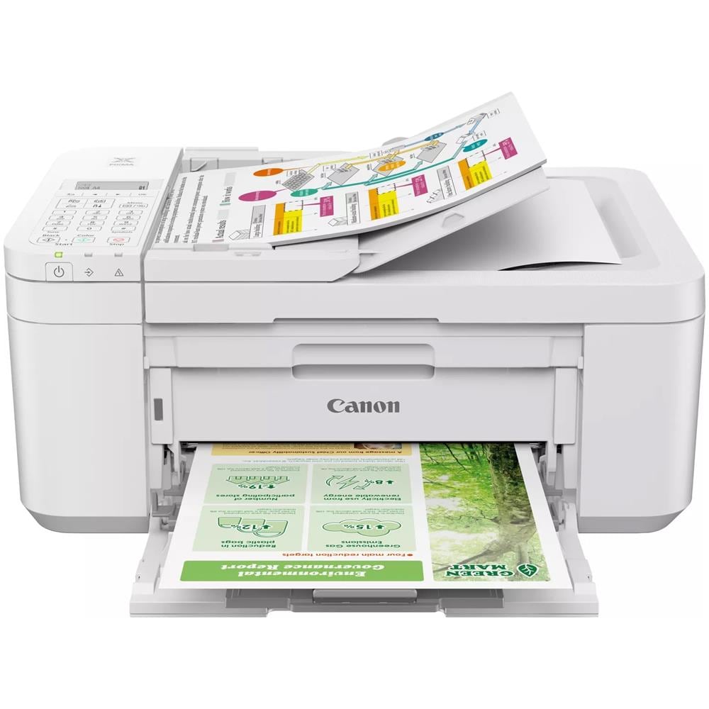 Stampante Multifunzione Inkjet a Colori 4 in 1 PIXMA TR4751i A4 4800 x 1200 DPI 8,8 ppm Wi-Fi Colore Bianco - Foto 1