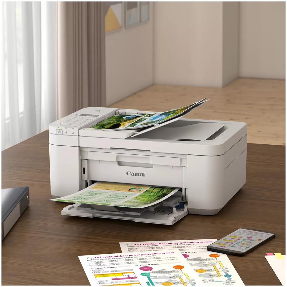 Stampante Multifunzione Inkjet a Colori 4 in 1 PIXMA TR4751i A4 4800 x 1200 DPI 8,8 ppm Wi-Fi Colore Bianco - Foto 7