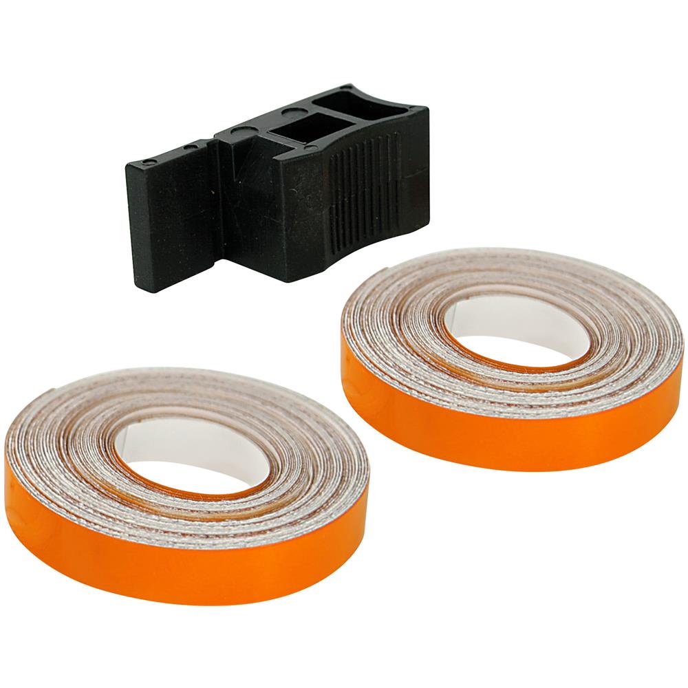 Wheel Stripe Racing, Profilo Adesivo Per Cerchi Ruota - Arancione - Foto 1