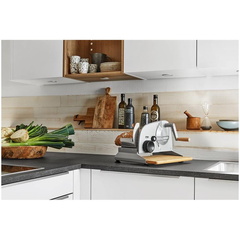 107.001 affettatrice Manuale Argento Metallo - Foto 6