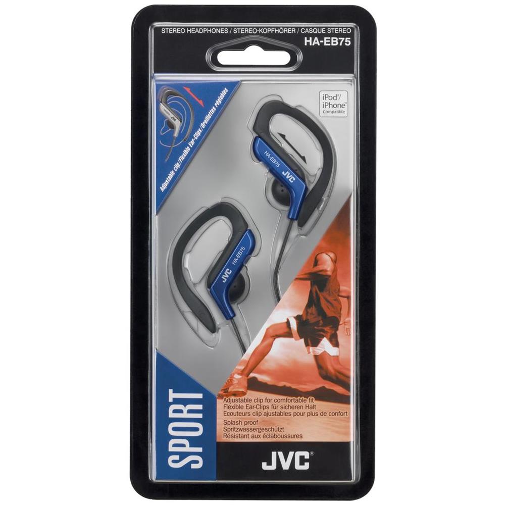 Auricolari Sportivi a Clip Regolabile HA-EB75-A-E Colore Blu - Foto 2