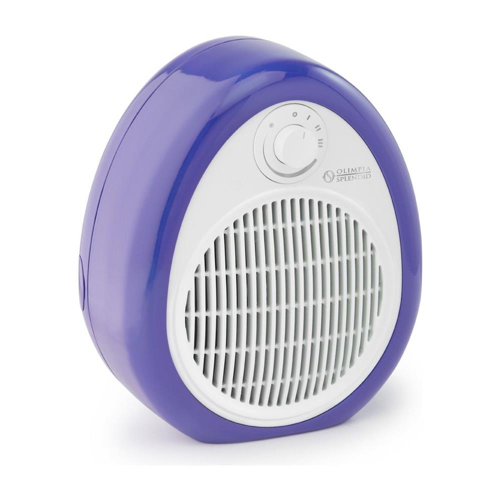 Cromo Colors Termoventilatore Potenza 2000 Watt Colore Bianco / Viola - Foto 1