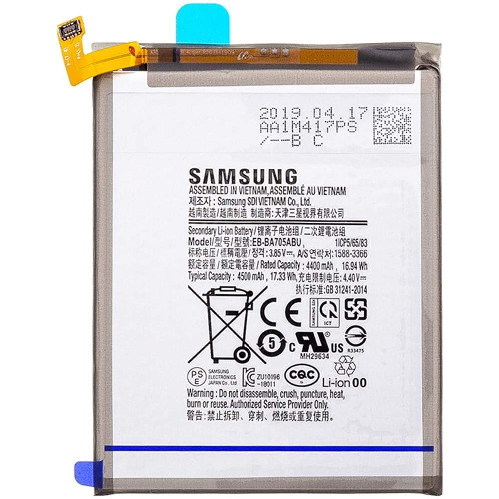 Batteria Pila Originale Eb-ba705abu 4500mah Per Galaxy A70 A705 - Foto 1