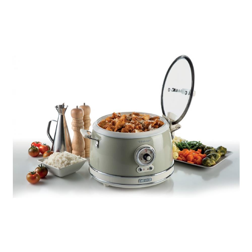 2904 Vintage Cuociriso Capacità 3.5 Litri Potenza 700 Watt Colore Beige - Foto 5