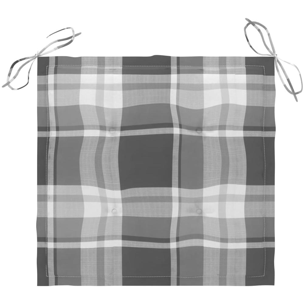 Sedie Da Pranzo Da Esterni Con Cuscini 3 Pz Massello Di Acacia - Foto 8