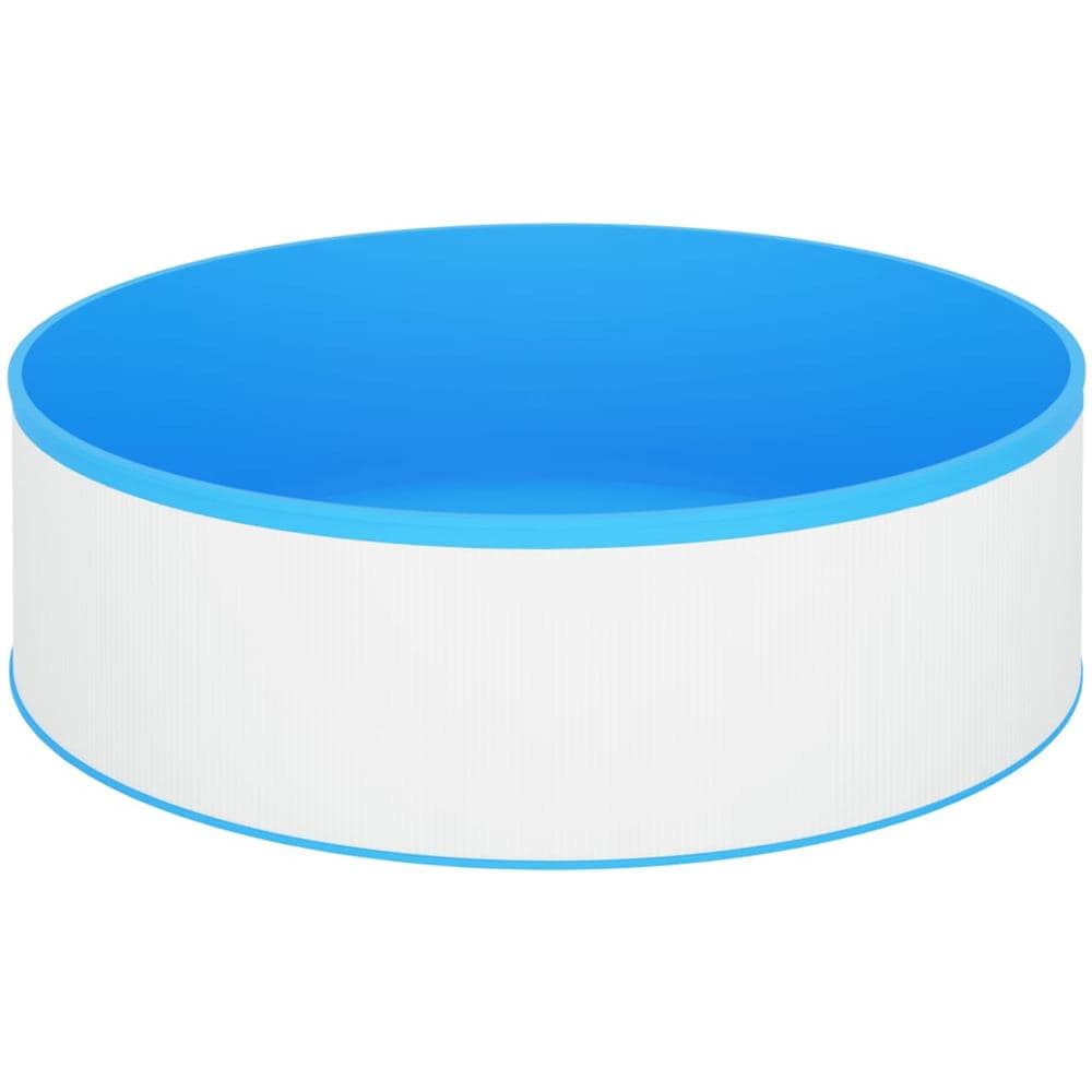 Piscina Fuori Terra 350x90 cm Bianca - Foto 5