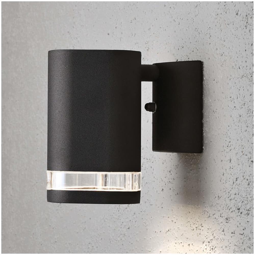 Lampada da Parete Modena Singola Nero Opaco - Foto 2