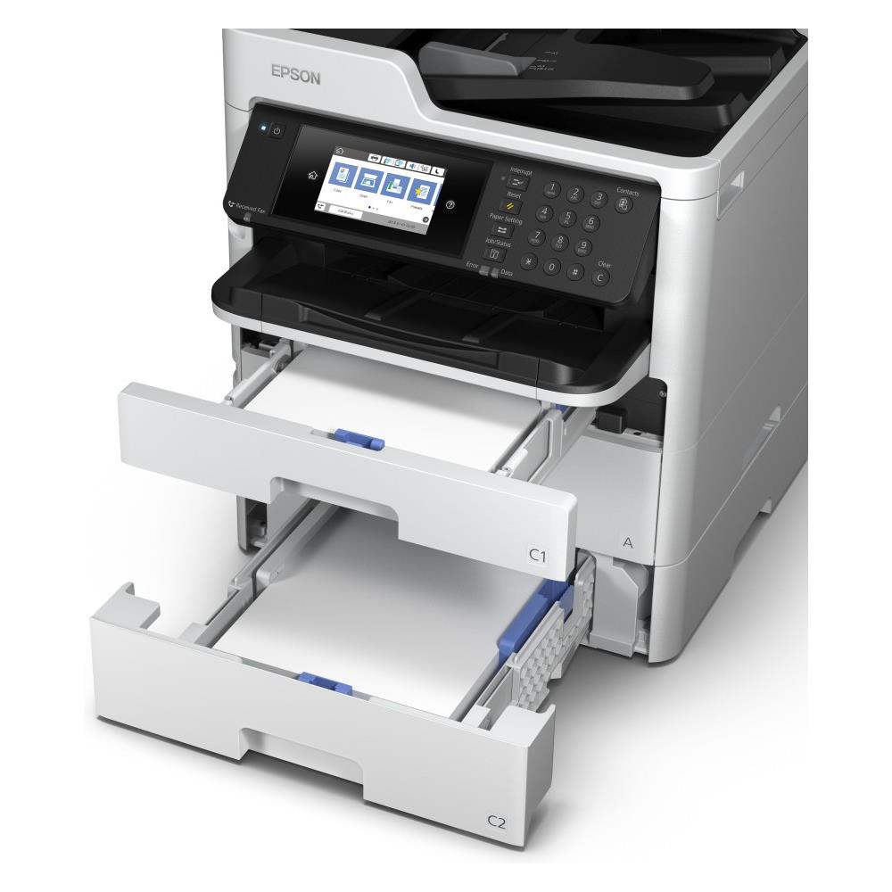 Stampante Multifunzione WorkForce Pro WF-C579RDTWF Inkjet a Colori Stampa Copia Scansione Fax A3 34 Ppm Bluetooth Wi-Fi USB Ethernet - Foto 3
