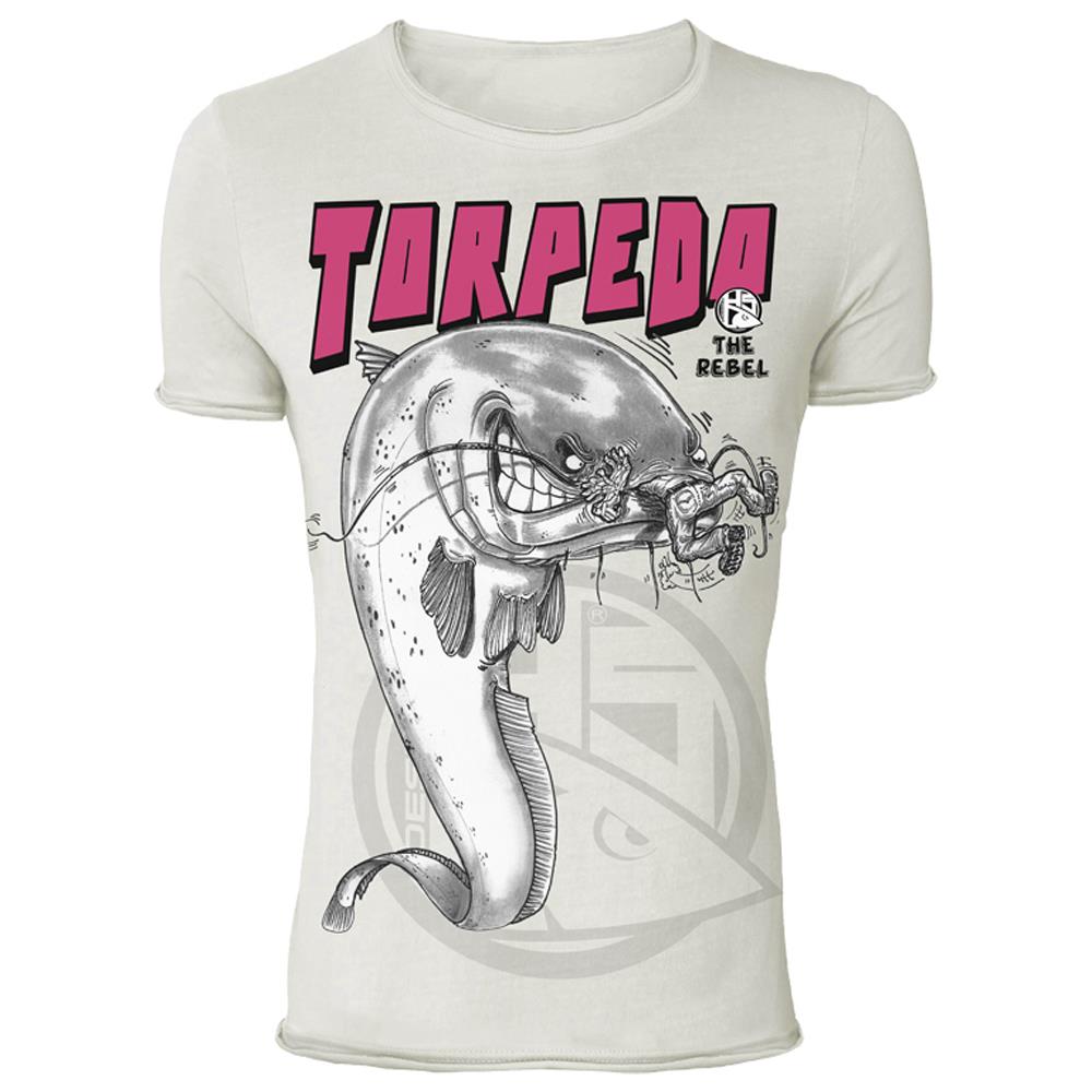T-shirt Torpedo Bianco L - Foto 1