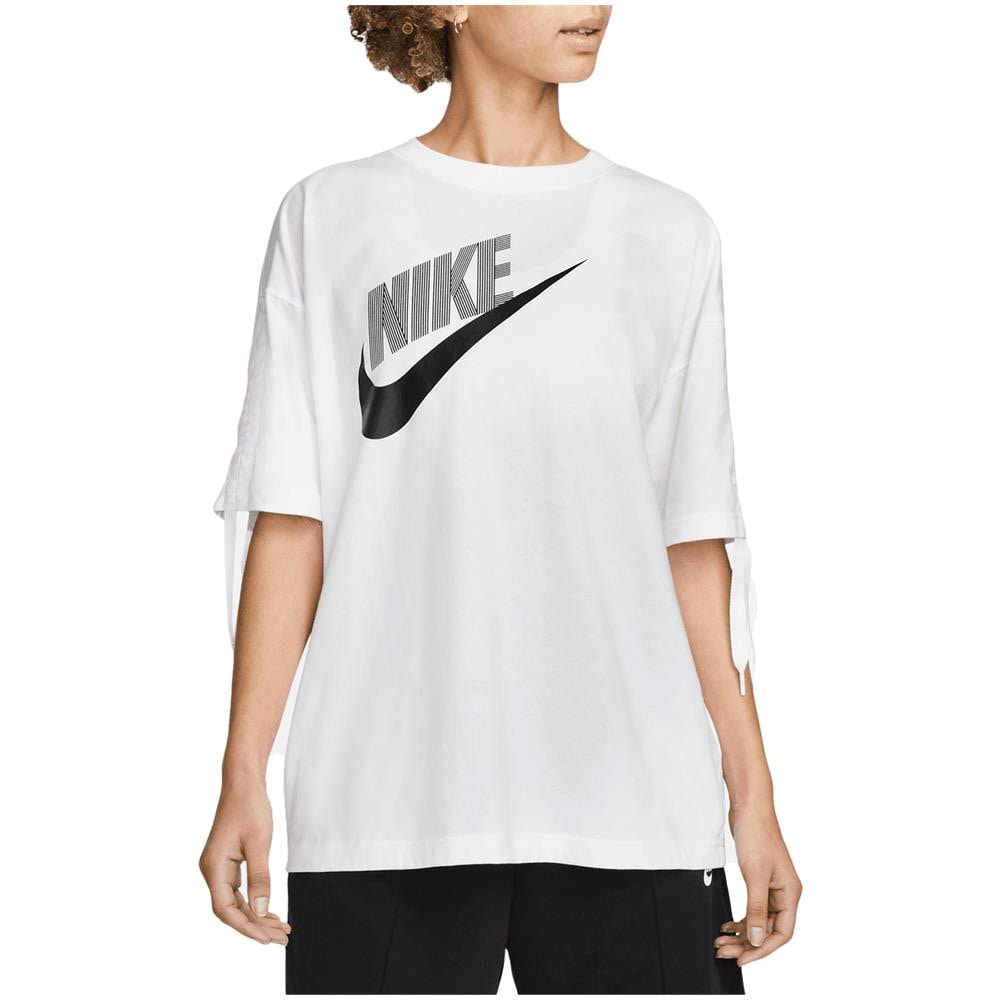 T-shirt Da Donna Top Dnc Bianca Taglia L Cod Dv0335-100 - Foto 1