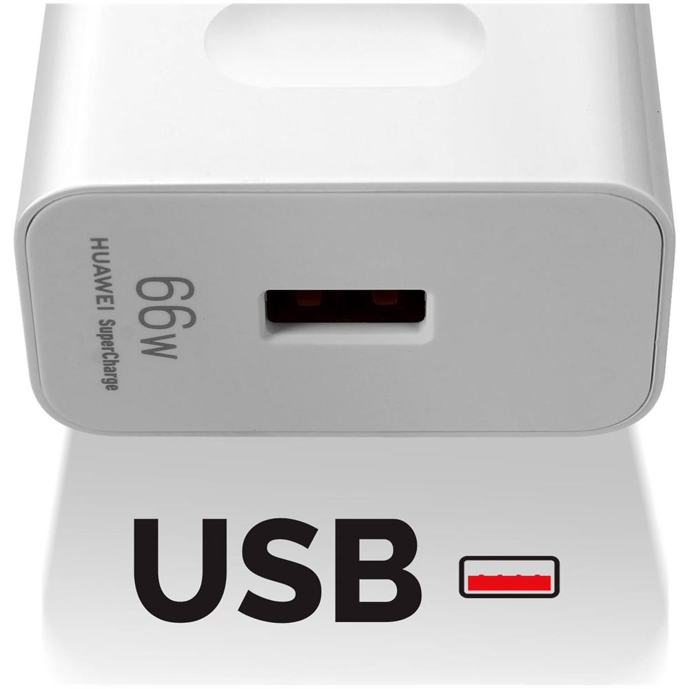 Caricabatterie da muro USB originale 66W SuperCharge bianco - Foto 2