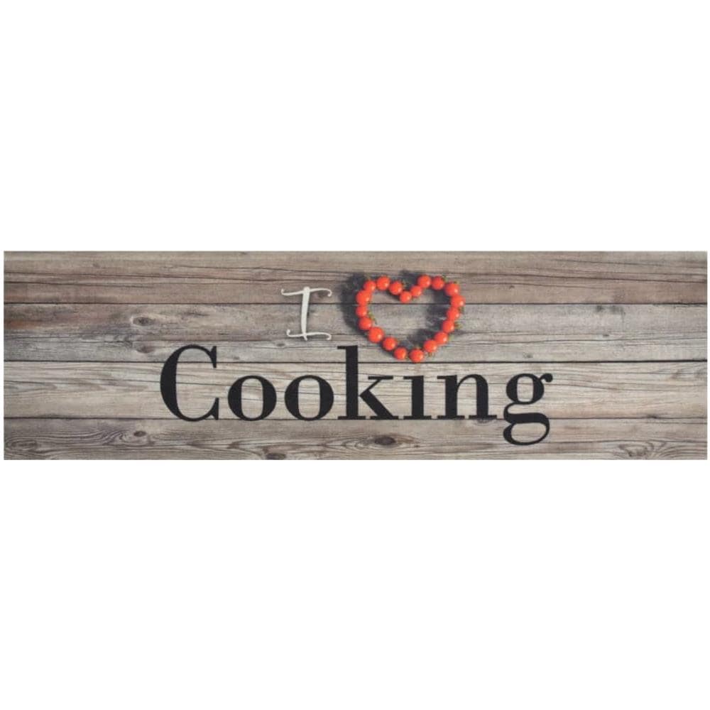 Tappeto Da Cucina Lavabile Grigio Cucinare 45x150 Cm Velluto - Foto 2
