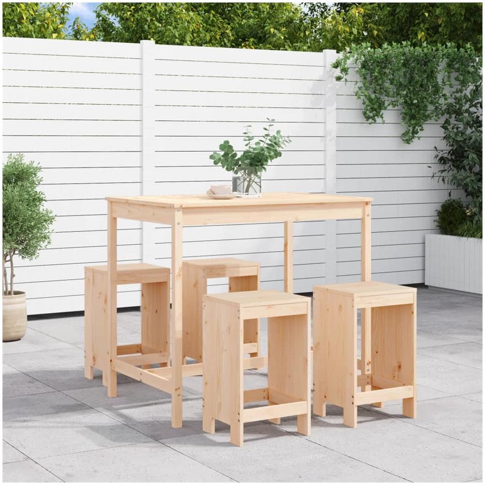 Set Pranzo Giardino Set Giardino Pezzi VidaXL Tavolo E Sedie